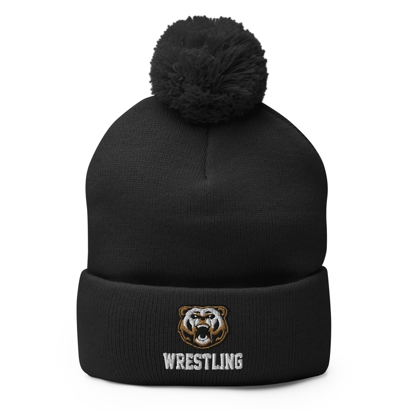 Turner Wrestling Club Pom-Pom Knit Cap