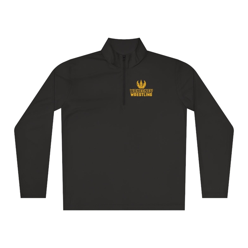 Wakeeney Wrestling Unisex Quarter-Zip Pullover