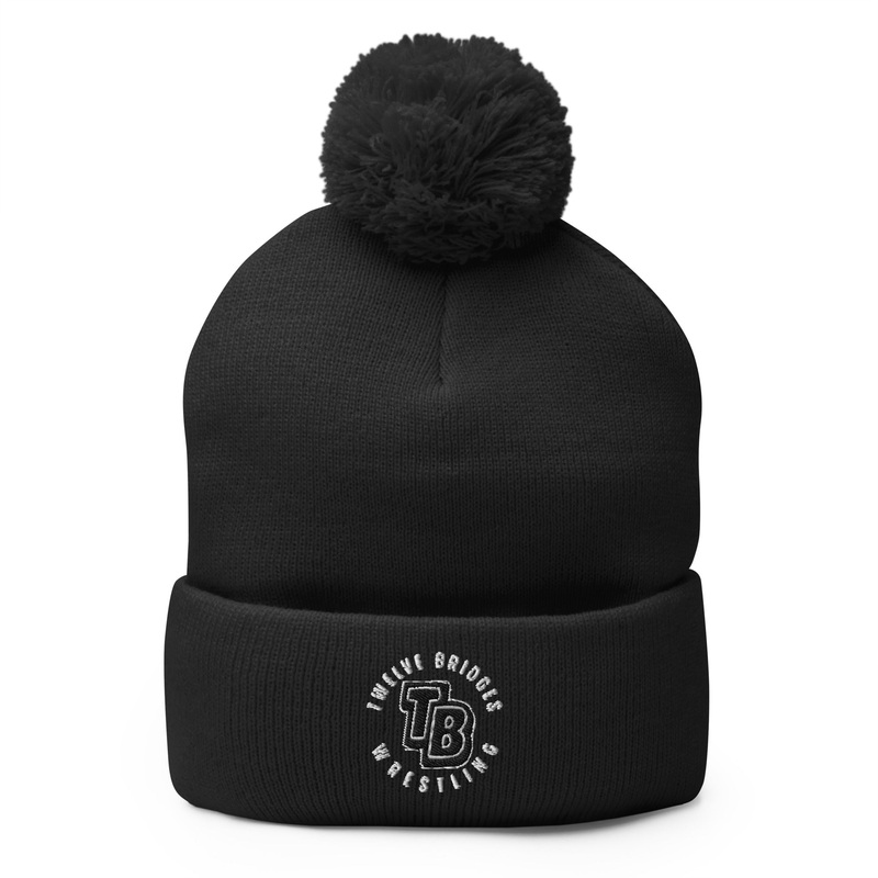 Twelve Bridges Wrestling Pom-Pom Knit Cap