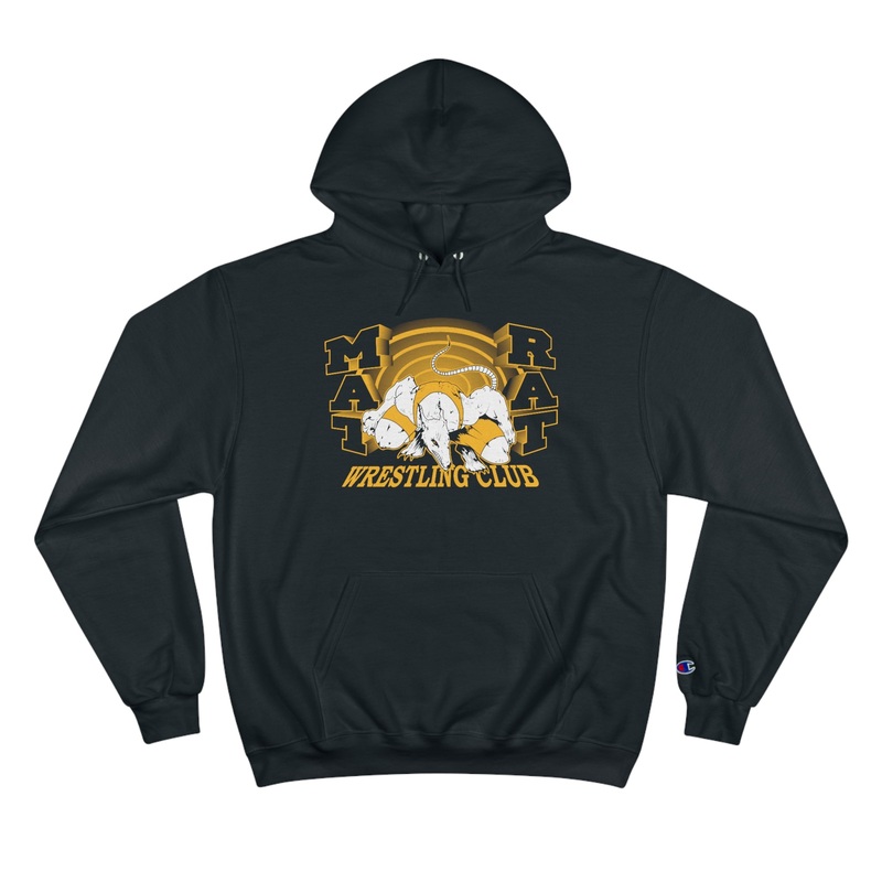 Mat Rat Wrestling Champion Hoodie