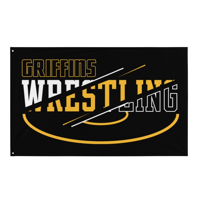 Winnetonka High School Wrestling All-Over Print Flag
