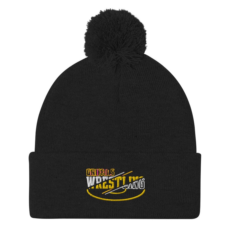 Winnetonka High School Wrestling Pom-Pom Knit Cap