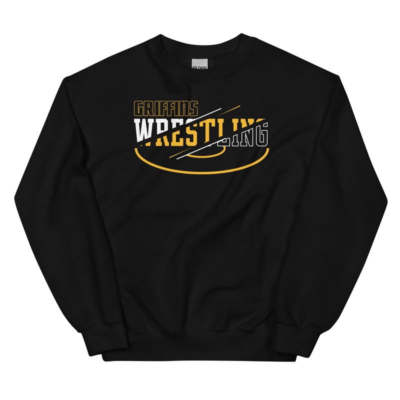 Winnetonka High School Wrestling Unisex Crew Neck Sweatshirt