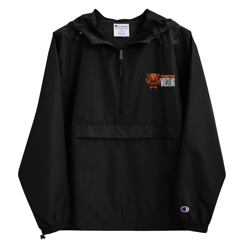 Taunton Wrestling  Embroidered Champion Packable Jacket