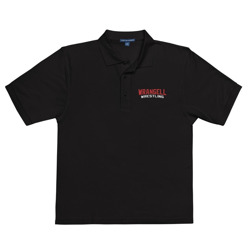 Wrangell Wrestling Men’s Premium Polo
