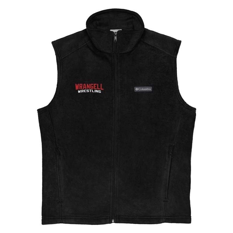 Wrangell Wrestling Mens Columbia fleece vest