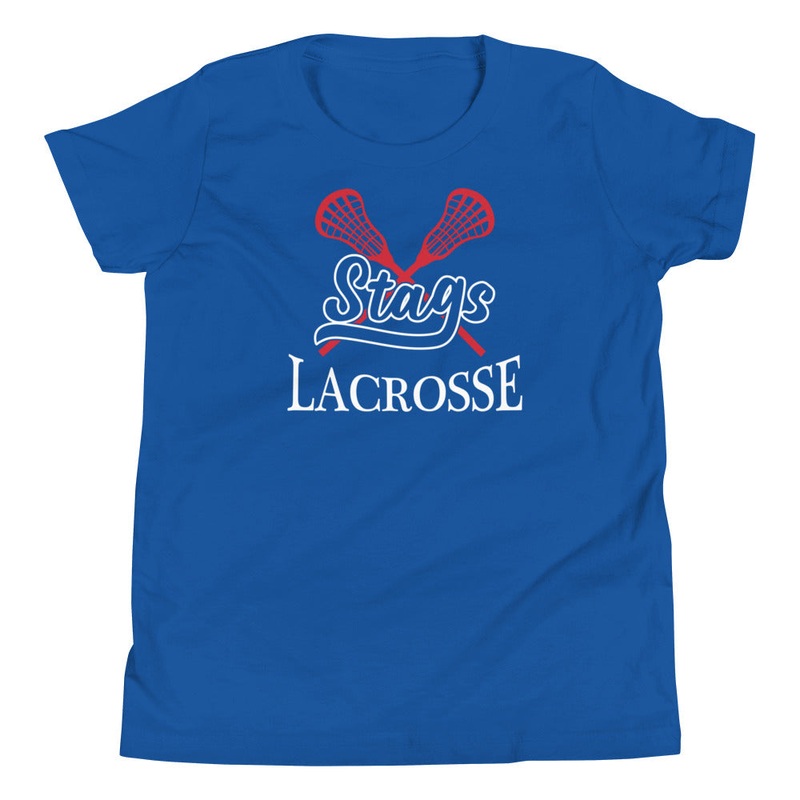 Stags Lacrosse Royal Youth Staple Tee