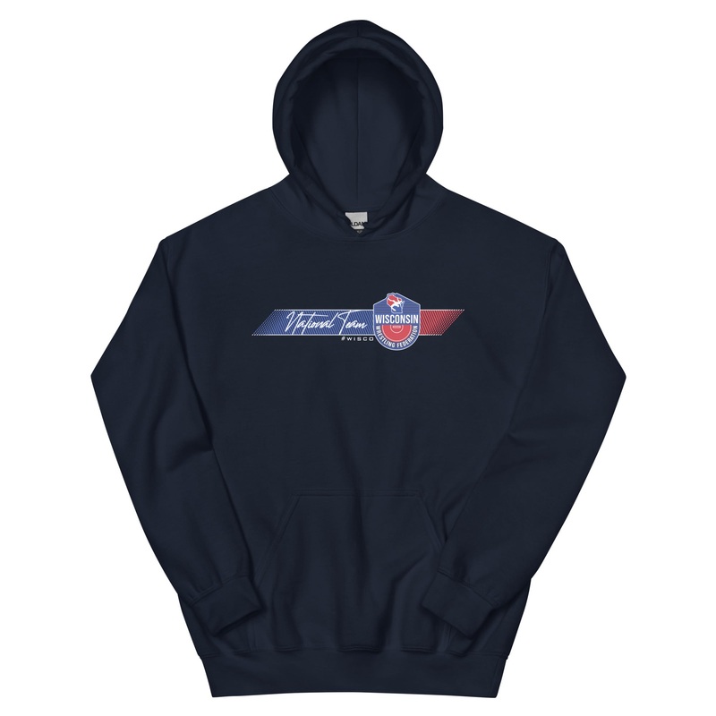 Wisconsin Wrestling Federation Wrestling 2023 Banner Unisex Heavy Blend Hoodie