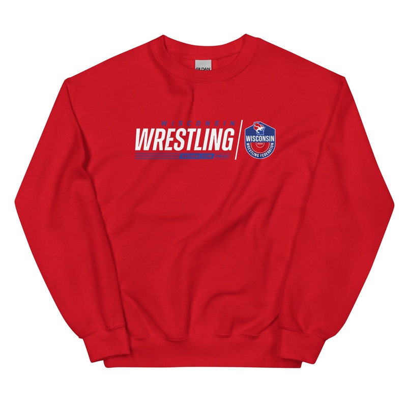 Wisconsin Wrestling Federation Wrestling 2023 Strike Unisex Crew Neck Sweatshirt