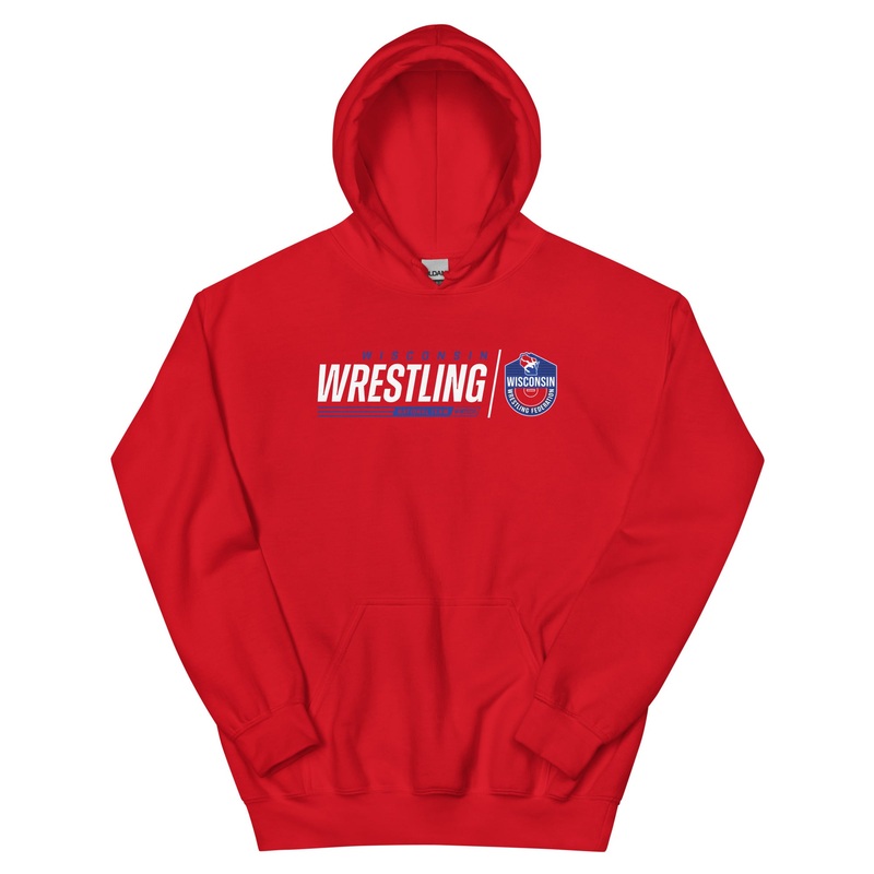 Wisconsin Wrestling Federation Wrestling 2023 Strike Unisex Heavy Blend Hoodie