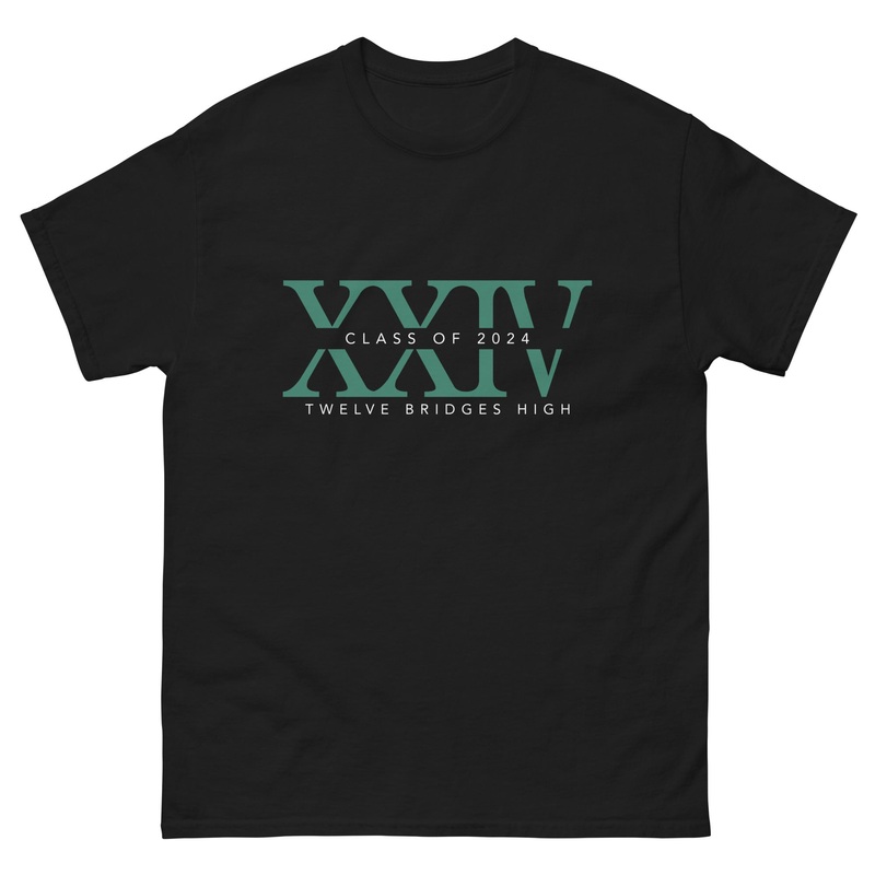 Twelve Bridges Class of 2024 Mens Classic Tee