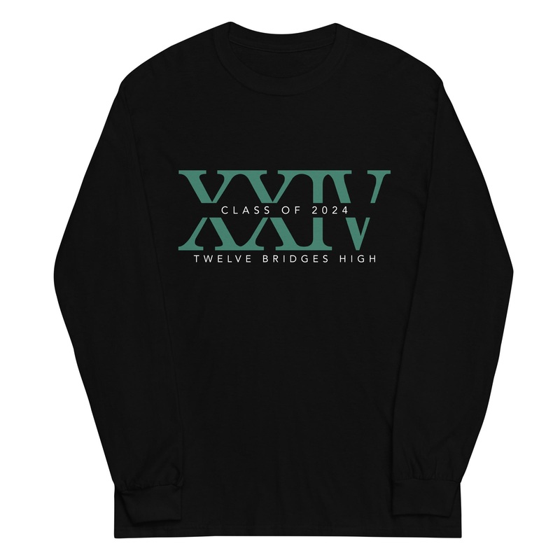 Twelve Bridges Class of 2024 Mens Long Sleeve Shirt