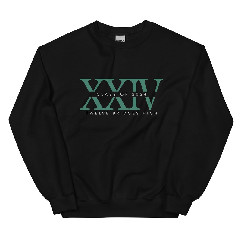 Twelve Bridges Class of 2024 Unisex Crew Neck Sweatshirt