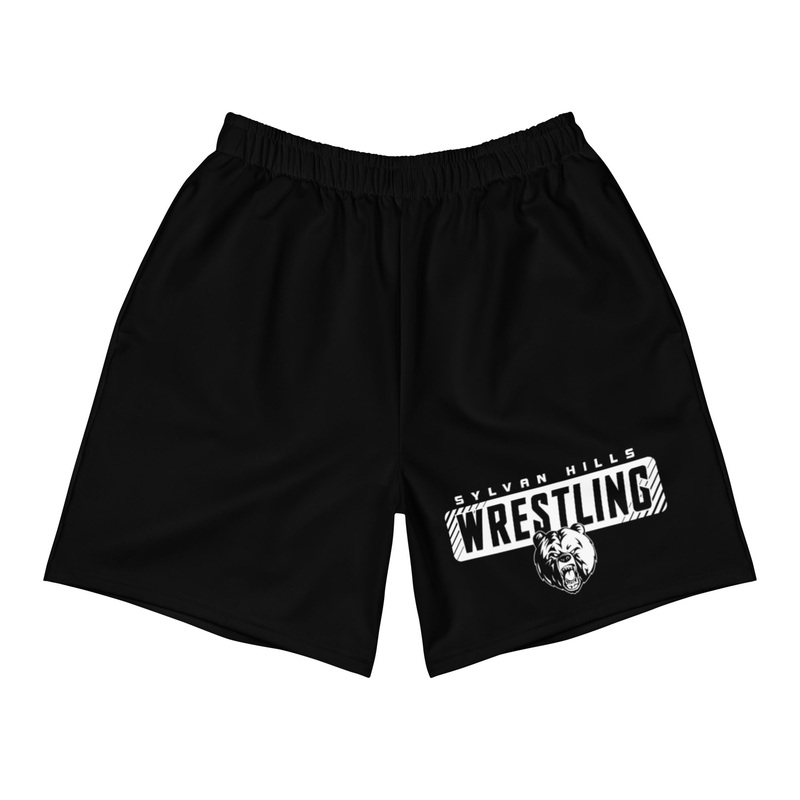 Sylvan Hills Track and Field All-Over Print Mens Recycled Athletic Shorts