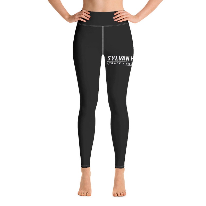 Sylvan Hills Track and Field All-Over Print Yoga Leggings