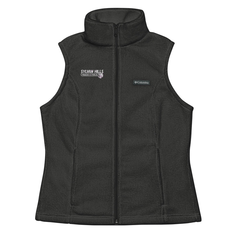 Sylvan Hills Track and Field Womens Columbia Fleece Vest
