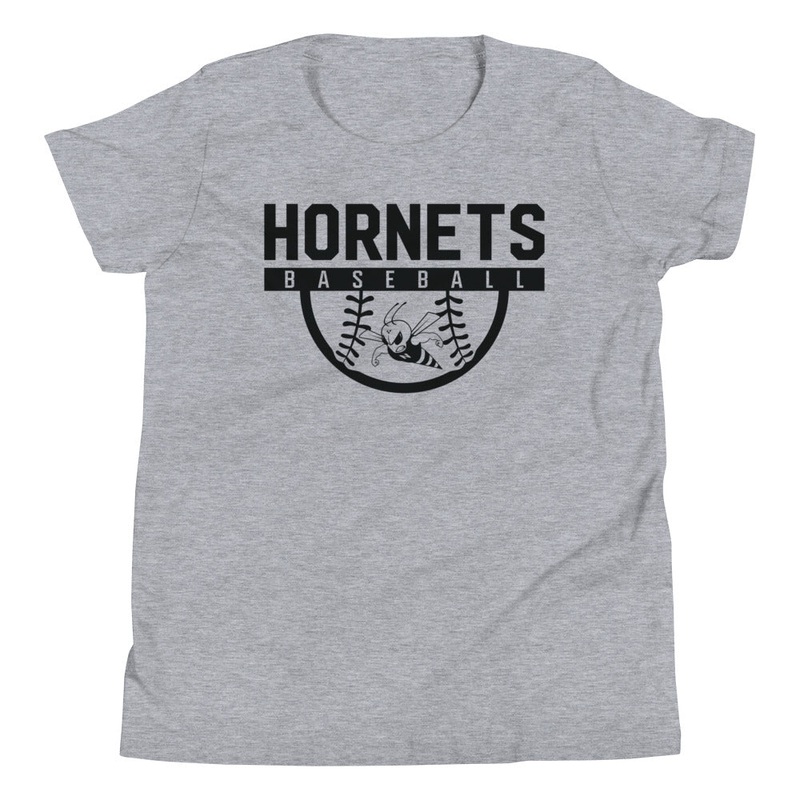North Kansas City Baseball Grey Youth Staple Tee