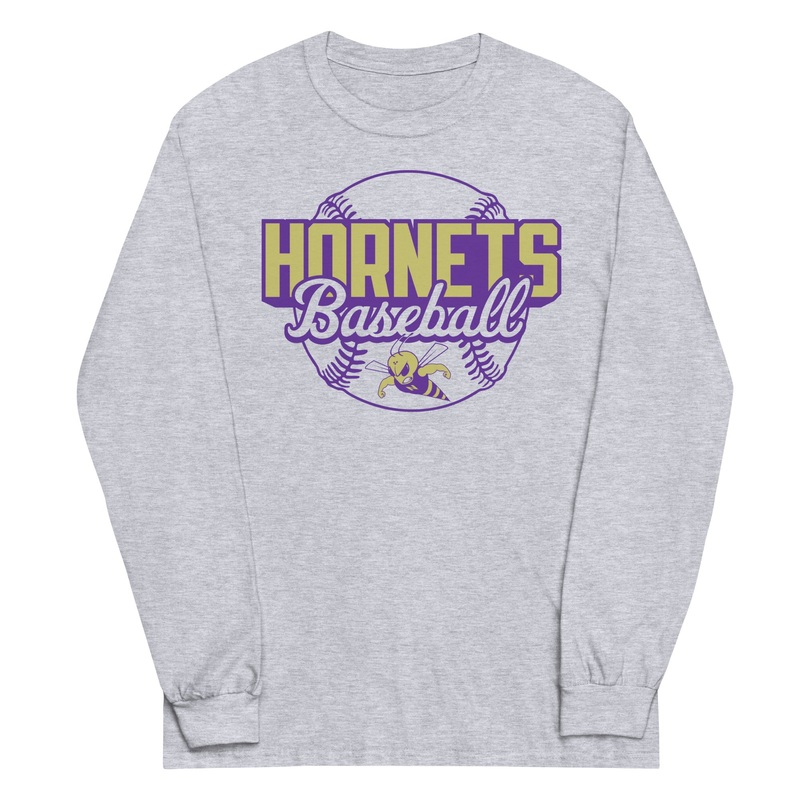 North Kansas City Baseball Hornets Mens Long Sleeve Shirt