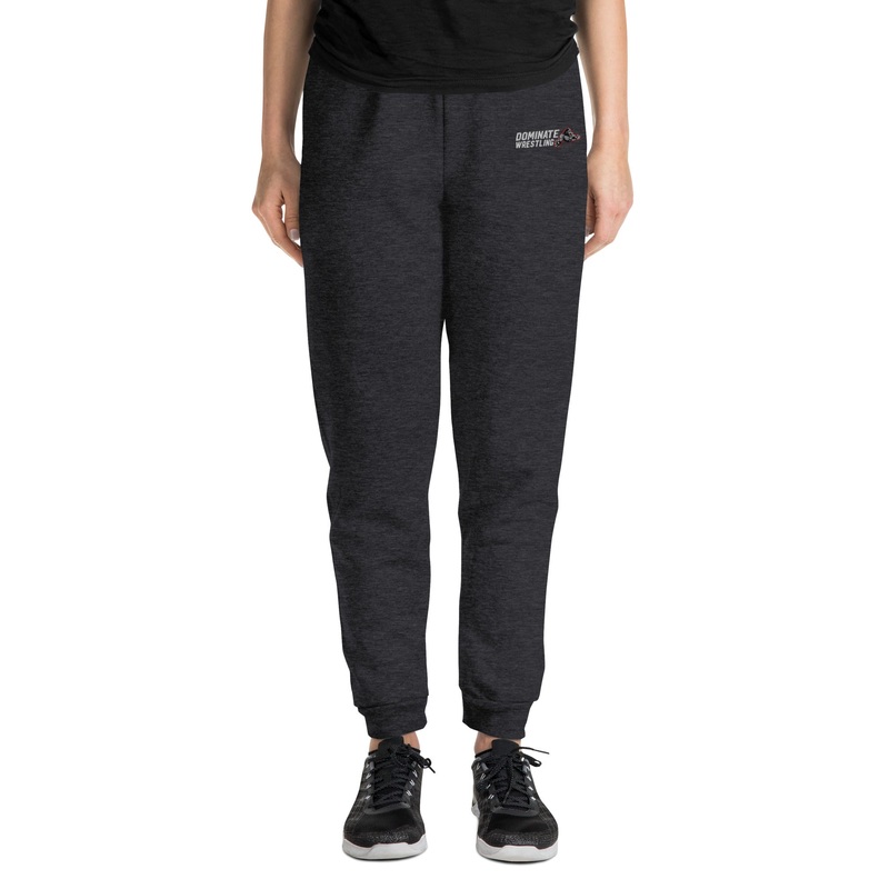 Dominate Wrestling  Embroidered Unisex Joggers