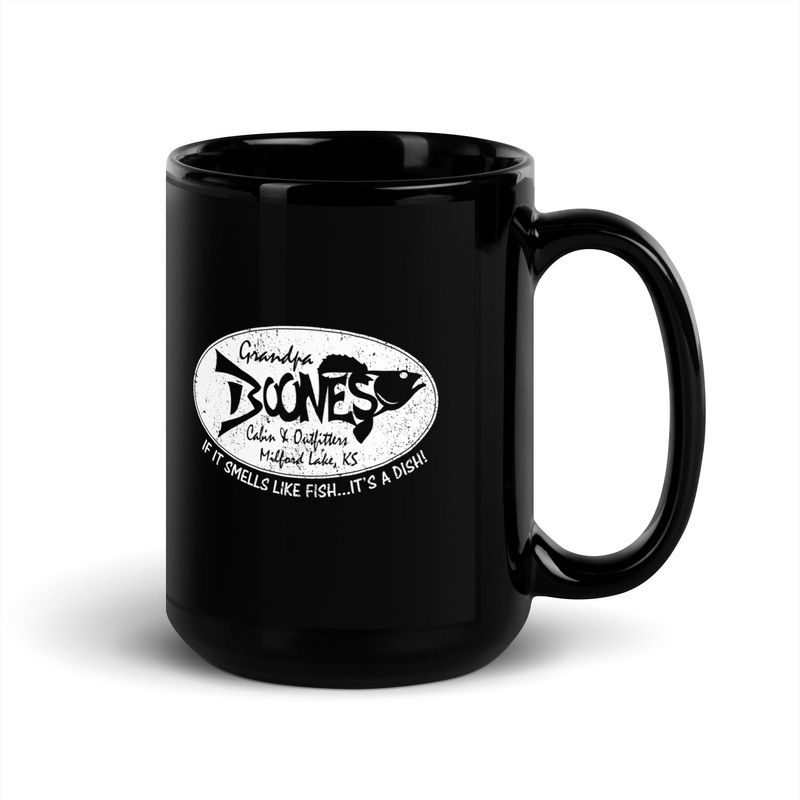 Dan Roether Black Glossy Mug