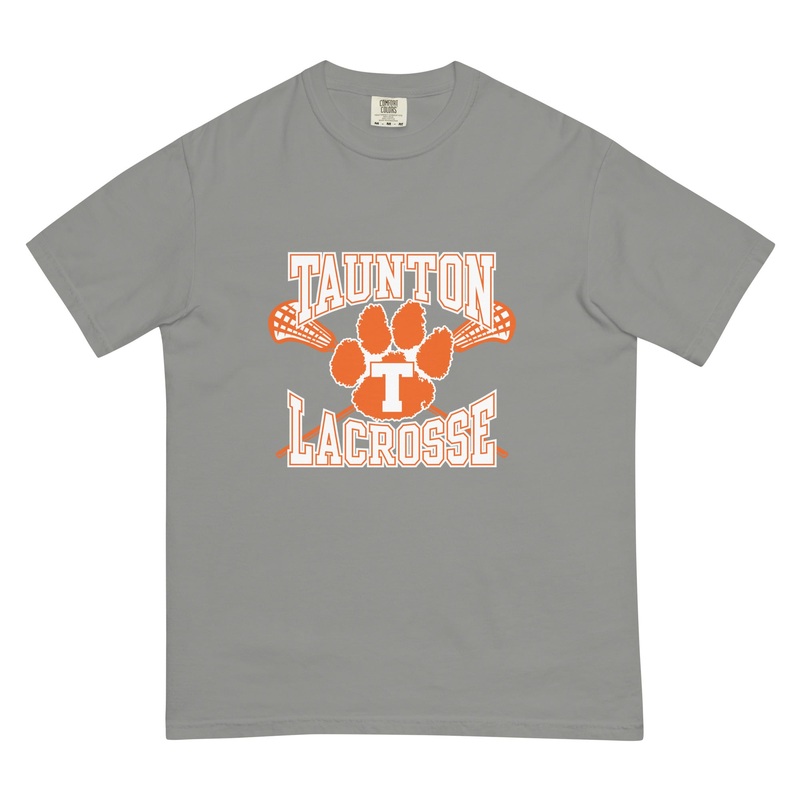 Taunton Lacrosse Mens garment-dyed heavyweight t-shirt