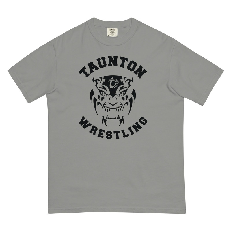 Taunton Wrestling Mens garment-dyed heavyweight t-shirt