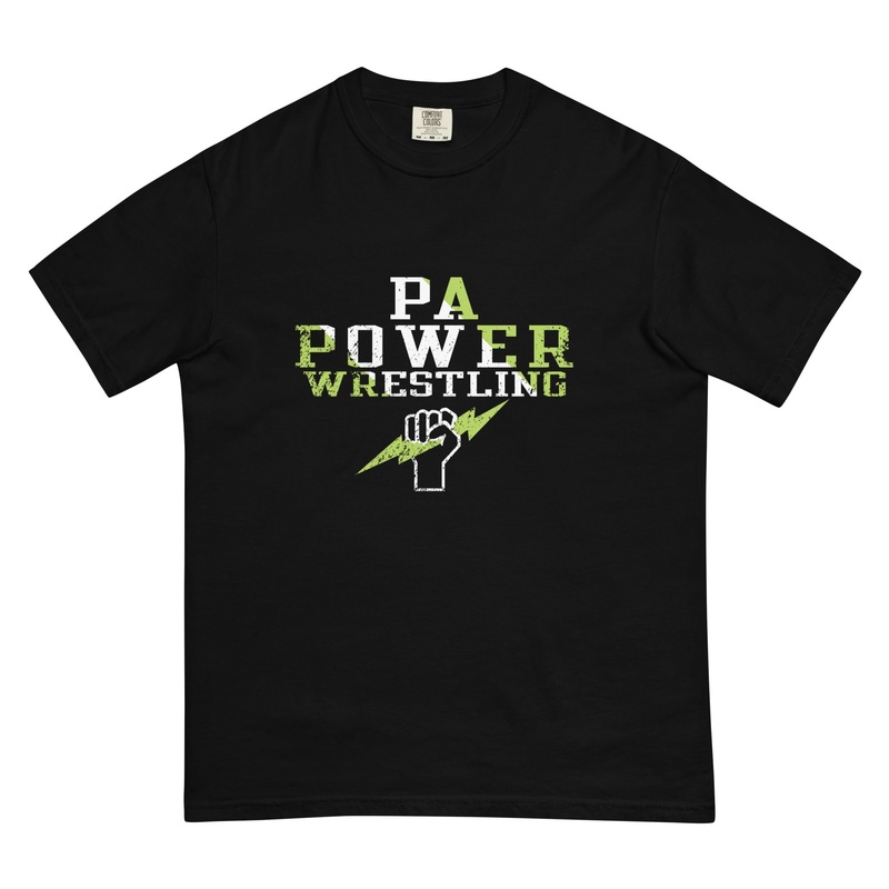 PA Power Mens garment-dyed heavyweight t-shirt