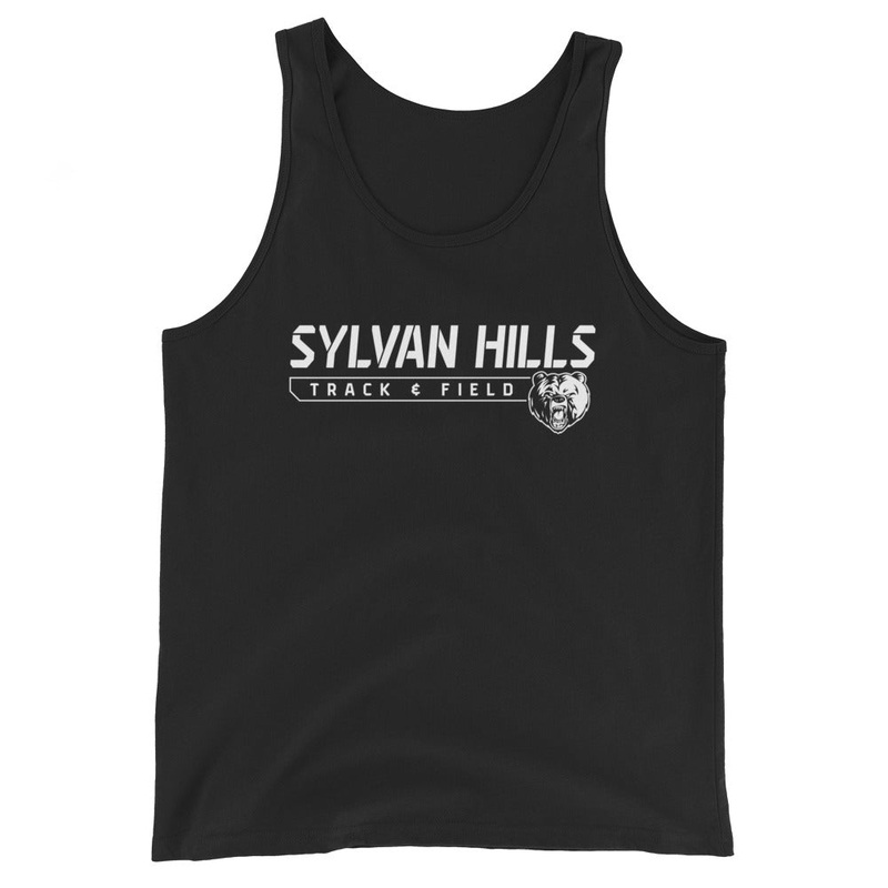 Sylvan Hills Track and Field Mens Staple Tank Top