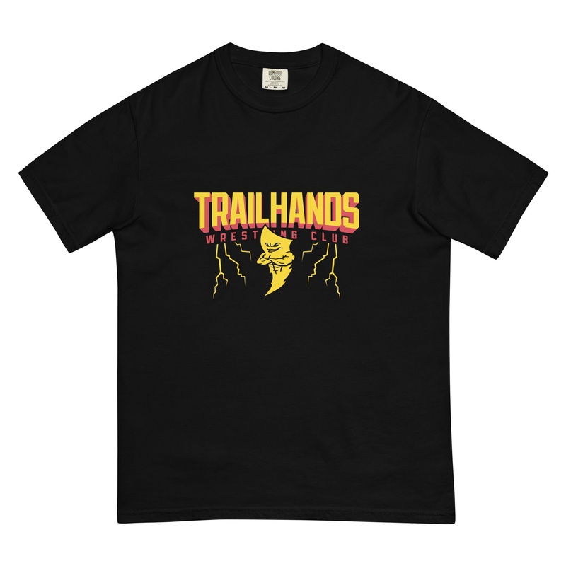 Trailhands Wrestling Club Mens garment-dyed heavyweight t-shirt