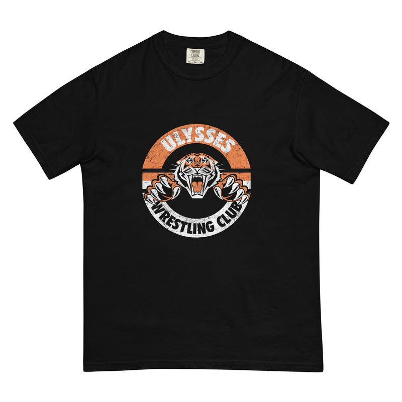 Ulysses Wrestling Club Mens garment-dyed heavyweight t-shirt