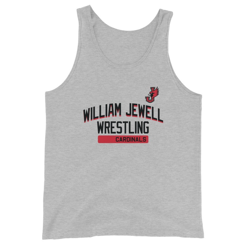 William Jewell Wrestling Mens Staple Tank Top