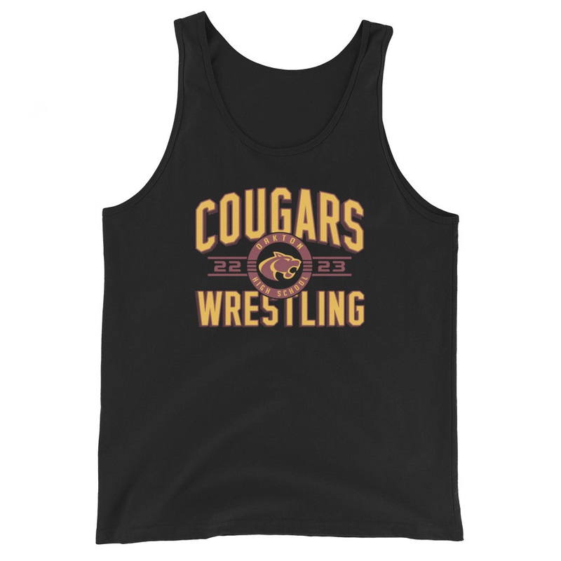 Oakton Wrestling Mens Staple Tank Top