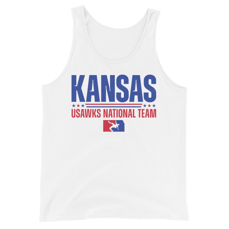 USAW KS National Team Mens Staple Tank Top