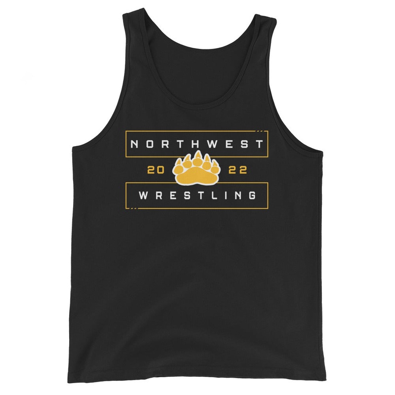 Wichita Northwest High School Wrestling Mens Staple Tank Top