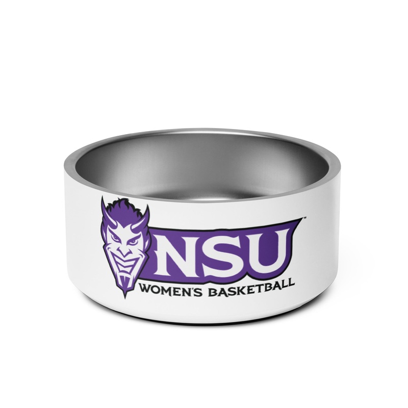 Northwestern Basketball All Over Print Pet bowl