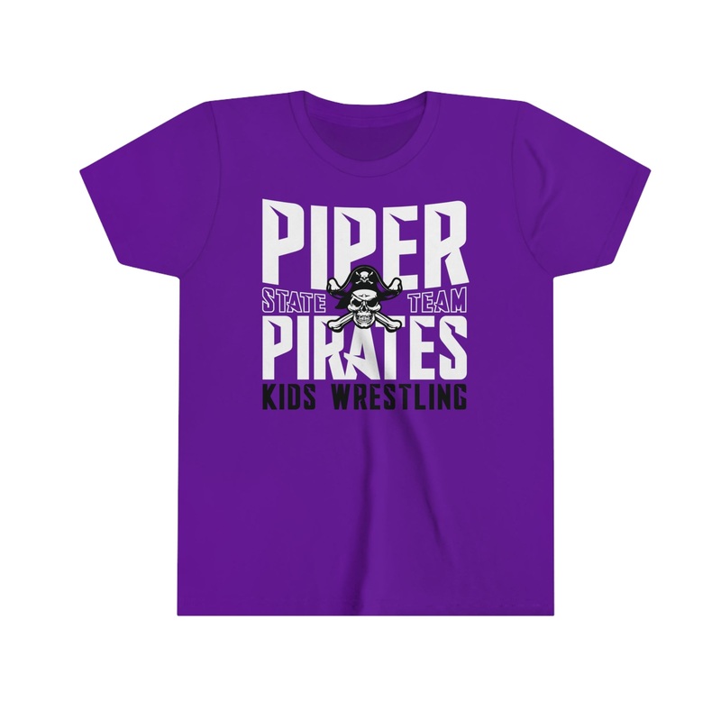 Piper Kids State Wrestling 2023 Youth Short Sleeve Tee