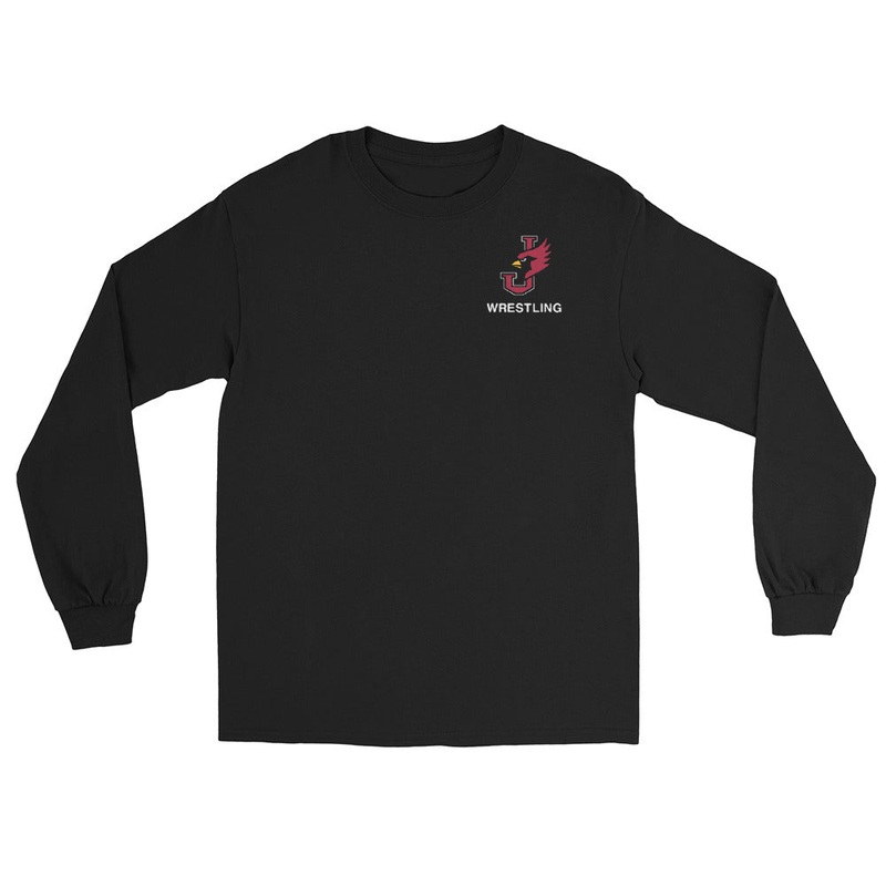 William Jewell Wrestling J Wrestling Mens Long Sleeve Shirt