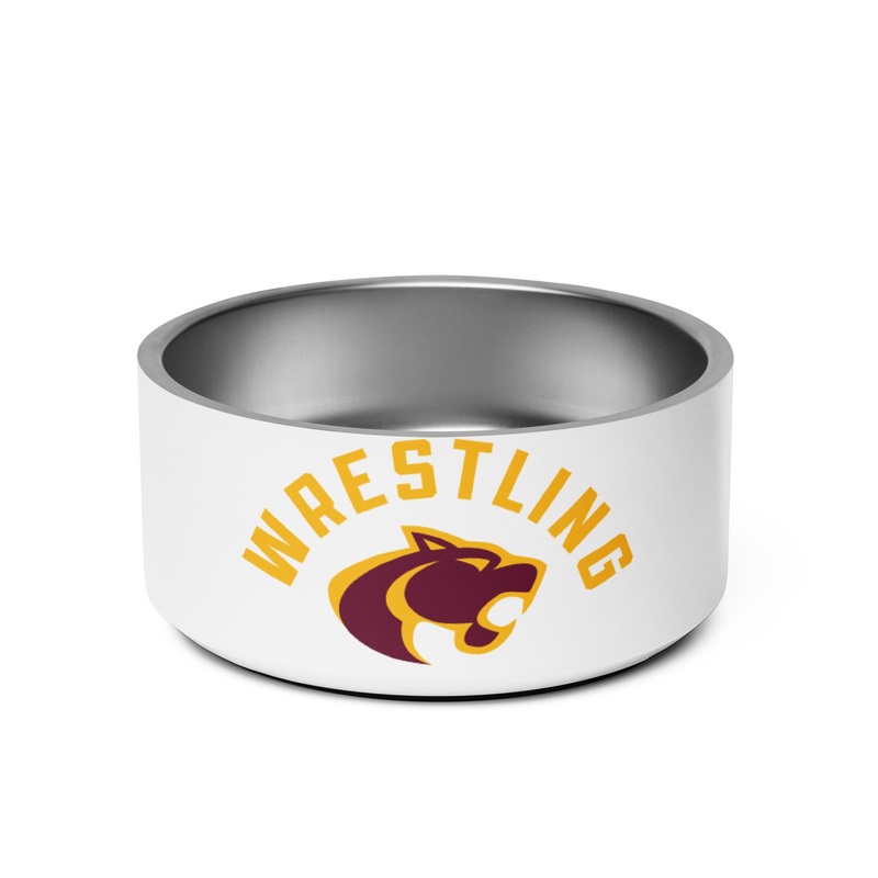 Oakton Wrestling Pet bowl