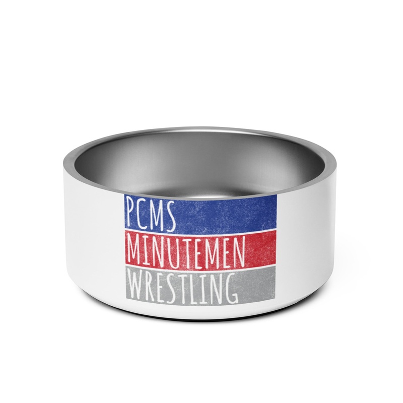 St. Marys High School Wrestling All Over Print Pet bowl