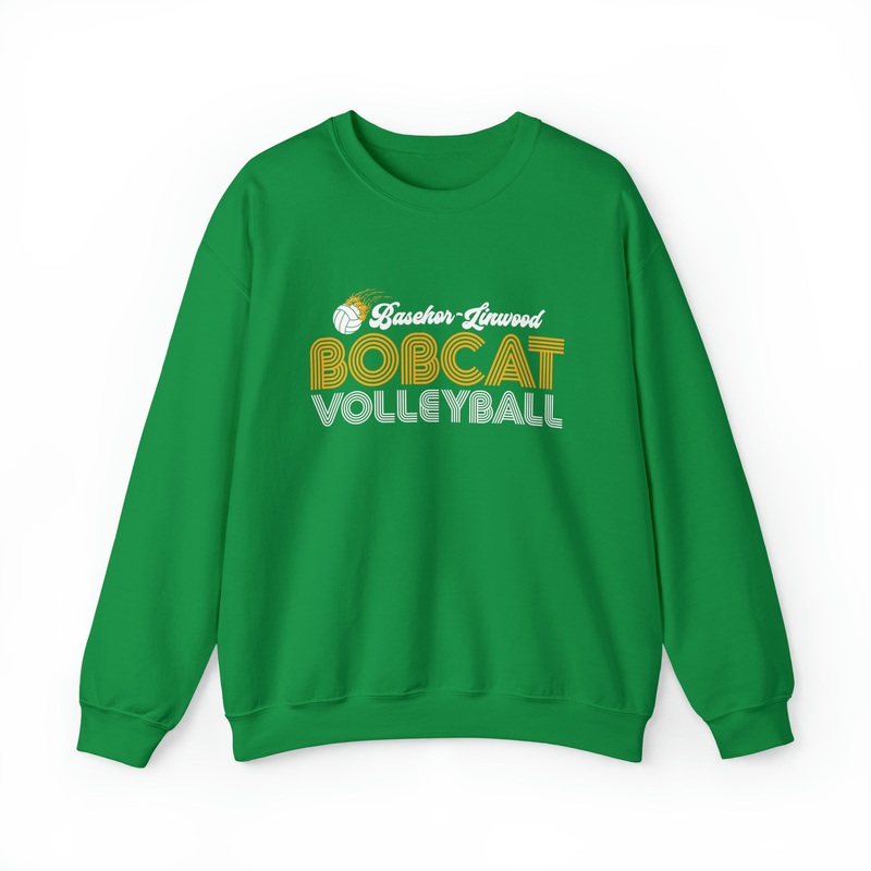 Basehor-Linwood MS Volleyball Unisex Heavy Blend Crewneck Sweatshirt
