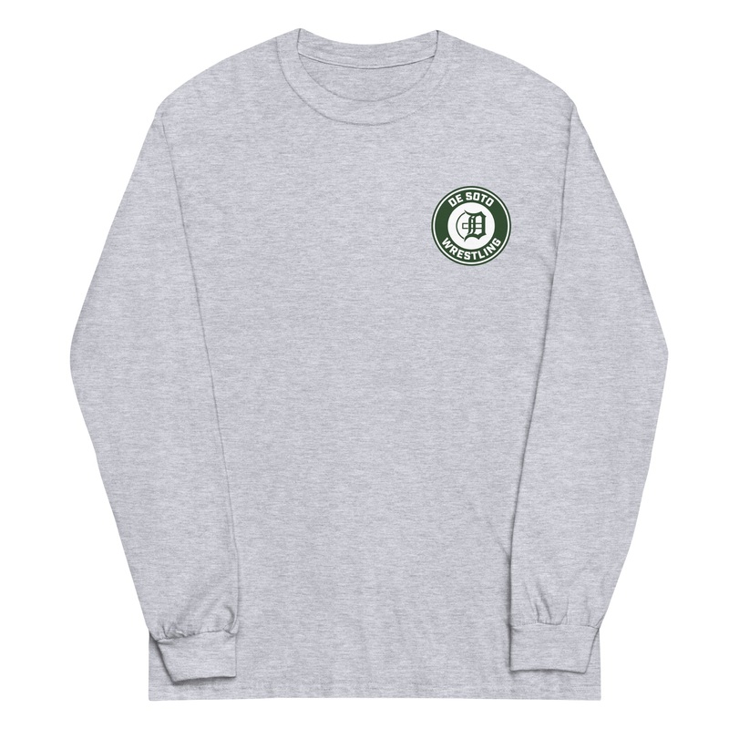 De Soto High School Wrestling Mens Long Sleeve Shirt
