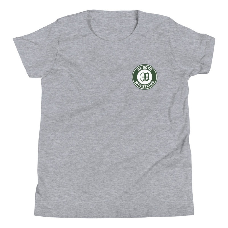 De Soto High School Wrestling Youth Short Sleeve T-Shirt