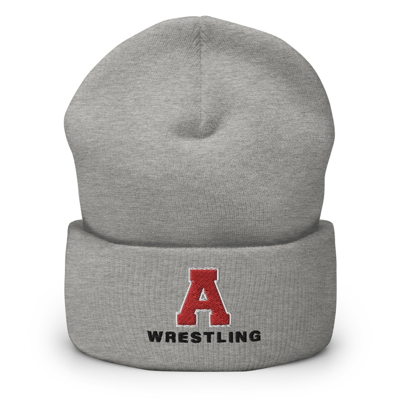 Albuquerque Academy Wrestling Cuffed Beanie