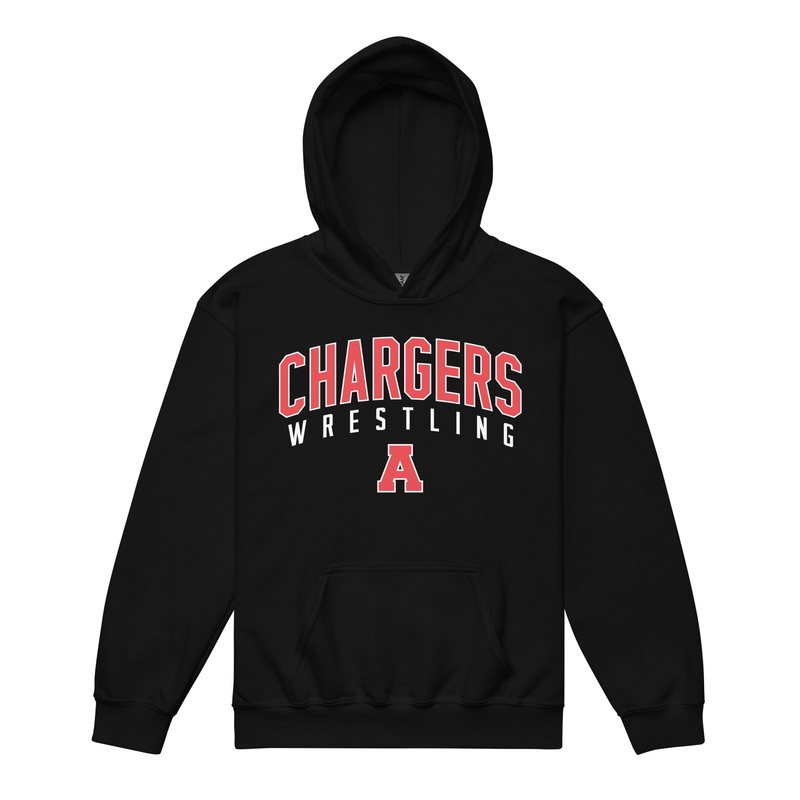 Albuquerque Academy Wrestling Youth Heavy Blend Hooded Sweatshirt