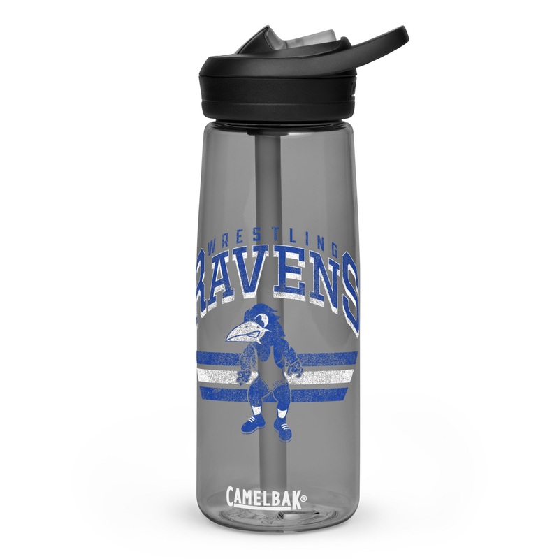 Olathe Northwest Wrestling Ravens Sports water bottle