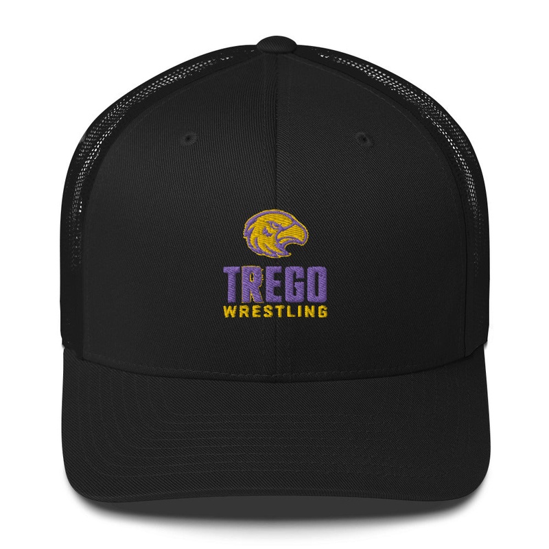 Trego Community High School Wrestling Retro Trucker Hat