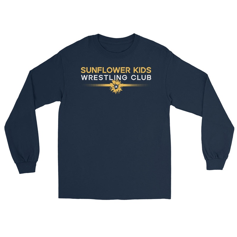 Sunflower Kids Wrestling Club Mens Long Sleeve Shirt
