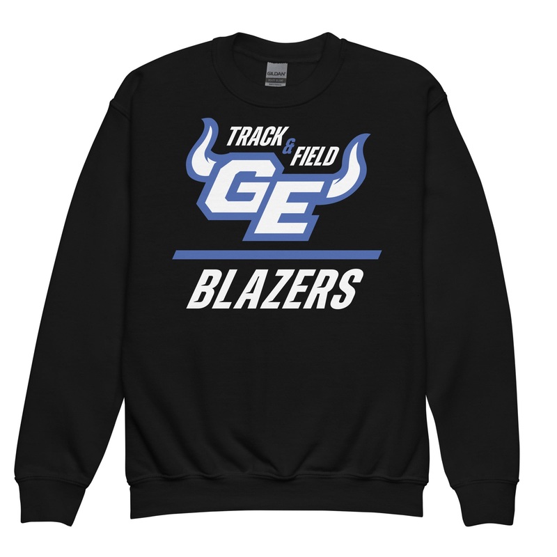 Gardner Edgerton Track & Field Youth Crewneck Sweatshirt