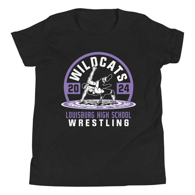 Wildcat Wrestling All-Time State Medalists 2024 Youth Short Sleeve T-Shirt