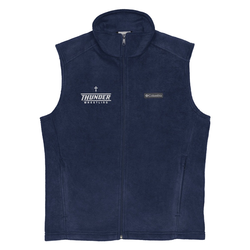 St. James Wrestling Mens Columbia fleece vest